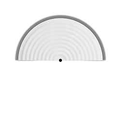 decorative element TAPIS SOFT WALL SURF 2.1, white