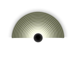 wall luminaire TAPIS WALL SURF 2.0 IP20, jade dimmable