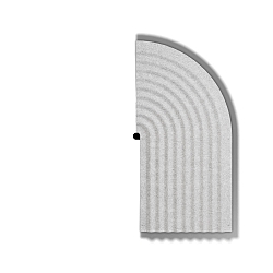 decorative element TAPIS SOFT WALL SURF 3.1, grey