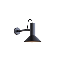 Wandarmatuur ROOMOR WALL 1.1 - PAR16 / SHADE 1.0 roteerbaar, straight GU10 IP20, mat, gitzwart dimbaar