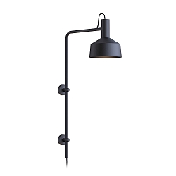 Wandarmatuur ROOMOR WALL 4.2 - PAR16 / SHADE � 25CM lang, met scharnierende arm, met aansluitdoos