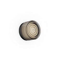 Wandarmatuur HAJO IP44 1.0 IP44, zwart mat dimbaar