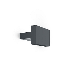 Wandarmatuur voor buitenshuis PALOS OUTDOOR WALL SURF 2.0 IP65, antraciet dimbaar
