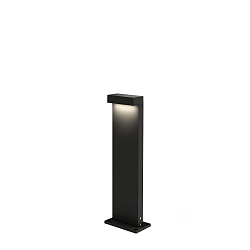 Lichtpaal PALOS CARRÉ OUTDOOR FLOOR SURF 1.0 IP65, zwart mat