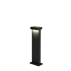 Lichtpaal PALOS CARRÉ OUTDOOR FLOOR SURF 2.0 IP65, zwart mat