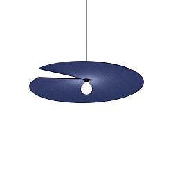 Pendelarmatuur SPIRRA SOFT 3.0 E27 IP20, indigoblauw