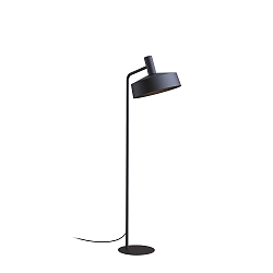 Floor lamp ROOMOR 1.0 PAR16, GU10, deep black, with cord switch, with shade 3.0
