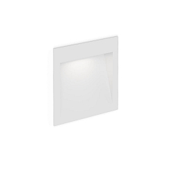 outdoor recessed luminaire ORIS OUTDOOR WALL REC 1.3 down, current constant, indirect IP65, white matt 