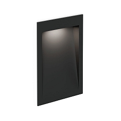 outdoor recessed luminaire ORIS OUTDOOR WALL REC 2.0 down, current constant, indirect IP65, black matt 