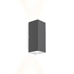 Wandarmatuur voor buitenshuis TRAIN OUTDOOR WALL SURF 2.0 IP65, antraciet dimbaar