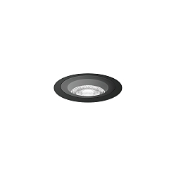 Vloerinbouwarmatuur BLINK TRIM 2.0 IP65, zwart mat