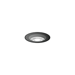 Vloerinbouwarmatuur BLINK TRIMLESS 2.0 IP65, zwart mat