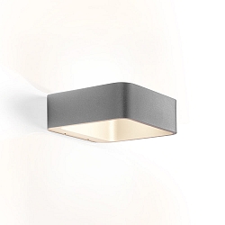 LED Outdoor Wall luminaire TAPE 1.0, IP65, 8W 3000K, CRi >90, dimmable, dark grey