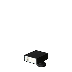 Strijklicht STAKE OUTDOOR FLOOR PROJ 1.0 IP65, zwart mat dimbaar