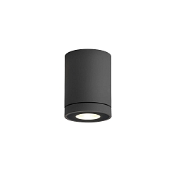 Plafondarmatuur voor buiten TUBE OUTDOOR CEILING SURF 1.0 PAR16 GU10 IP65, antraciet 