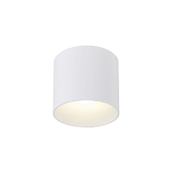 Plafondarmatuur voor buiten BOX OUTDOOR CEILING SURF 1.0 IP65, wit mat dimbaar
