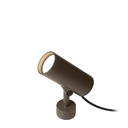 Buitenspot STIPO OUTDOOR FLOOR PROJ 2.0 IP65, brons dimbaar