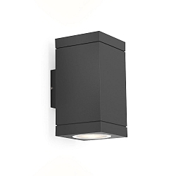 Wandarmatuur voor buitenshuis TUBE CARR� OUTDOOR WALL SURF 1.0 PAR16 GU10 IP65, antraciet 