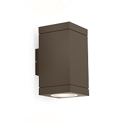 Wandarmatuur voor buitenshuis TUBE CARR� OUTDOOR WALL SURF 1.0 PAR16 GU10 IP65, brons 