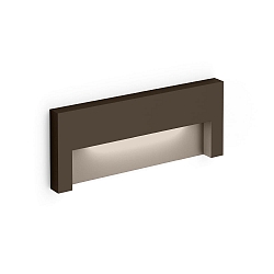 outdoor recessed luminaire RETO OUTDOOR WALL REC 2.0 IP65, bronze 