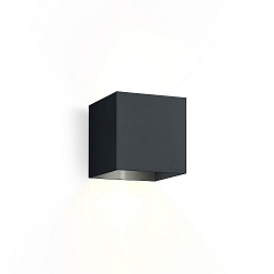 Wandarmatuur voor buitenshuis BOX OUTDOOR WALL SURF 2.0 IP65, antraciet dimbaar