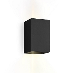 Wandarmatuur voor buitenshuis BOX 4.0 up down, instelbaar IP65, zwart dimbaar