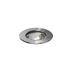 floor recessed luminaire MAP ASYM OUTDOOR FLOOR REC 1.2 IP65, stainless steel dimmable