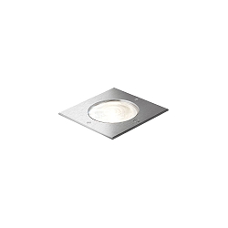 Vloerinbouwarmatuur CHART OUTDOOR FLOOR REC 1.2 IP67, rvs dimbaar