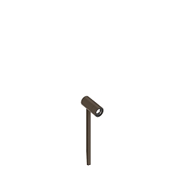 Armatuur met grondpen GEO 1.0 - 24V PLUG&PLAY met stekker, on/off, Plug&Play IP65, brons 