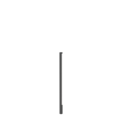 Armatuur met grondpen REED 1.0 - 24V PLUG&PLAY kort, met stekker, on/off, Plug&Play IP65, antraciet 