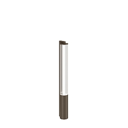 Lichtpaal RIBELLE FLOOR 1.0 IP65, brons dimbaar