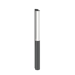 Lichtpaal RIBELLE FLOOR 2.0 IP65, antraciet dimbaar