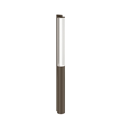 Lichtpaal RIBELLE FLOOR 2.0 IP65, brons dimbaar
