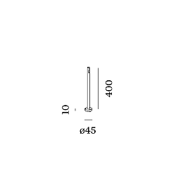 luminaire base STIPO POLE 400, bronze