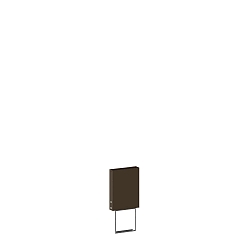 Lampvoet POLE 170, brons