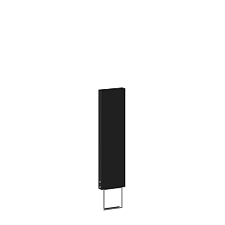 Lampvoet POLE 470, zwart