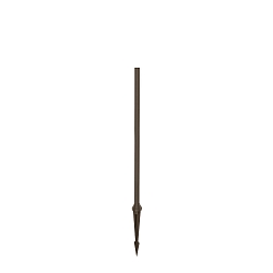 Lampvoet KIOSK POLE 600, brons