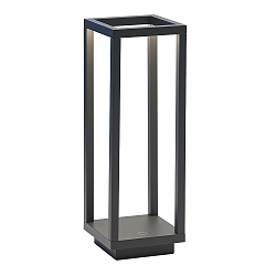 battery table lamp HOME dimmable, with Qi charging function IP54, dark grey dimmable