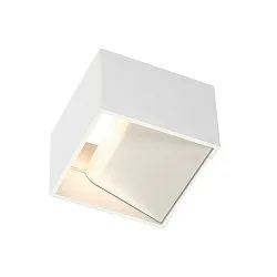 Wandarmatuur LOGS IN DTW up down, klein, Dim-To-Warm, indirect IP20, wit dimbaar