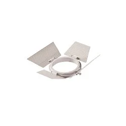 Afschermklep SUPROS 78 4-voudig, instelbaar, wit