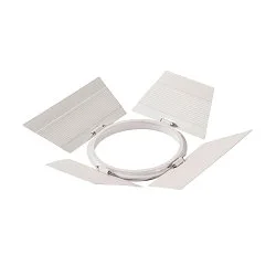 Afschermklep SUPROS 4-voudig, instelbaar, wit