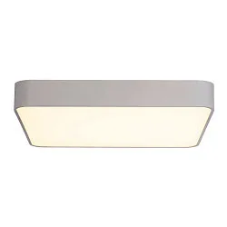 Plafondarmatuur MEDO 60 SQUARE vierkant IP20, zilver dimbaar