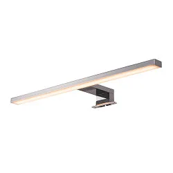 DORISA LED Mirror lamp, long, chrome