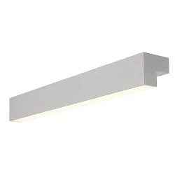 Spiegelarmatuur L-LINE 60 IP44, zilvergrijs 