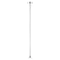 3-fase hangende ophanging S-TRACK - 100CM stijf, mechanisch, opbouwversie, universeel, wit