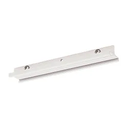 3-fase stootlasverbinder S-TRACK stijf, mechanisch, opbouwversie, universeel, wit