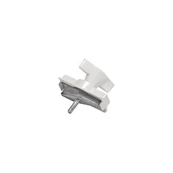3-fase adapter S-TRACK 1-voudig, mechanisch, opbouwversie, universeel, wit