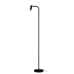Staande lamp KARPO FL instelbaar, met aanraakdimmer IP20, zwart dimbaar