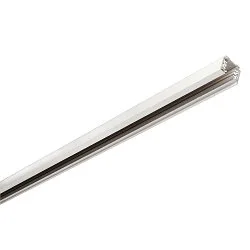 3-fase Opbouwrail EUTRAC 2M SURFACE, wit