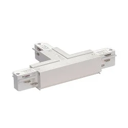3-fase T-connector EUTRAC aarde rechts, aarde links, wit